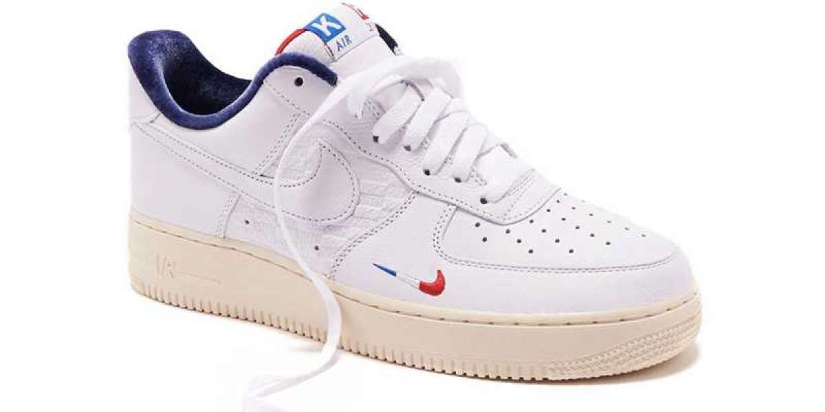 I like the pair of Kith x Nike Air Force 1 "France" CZ7927-100 shoes, how about you?