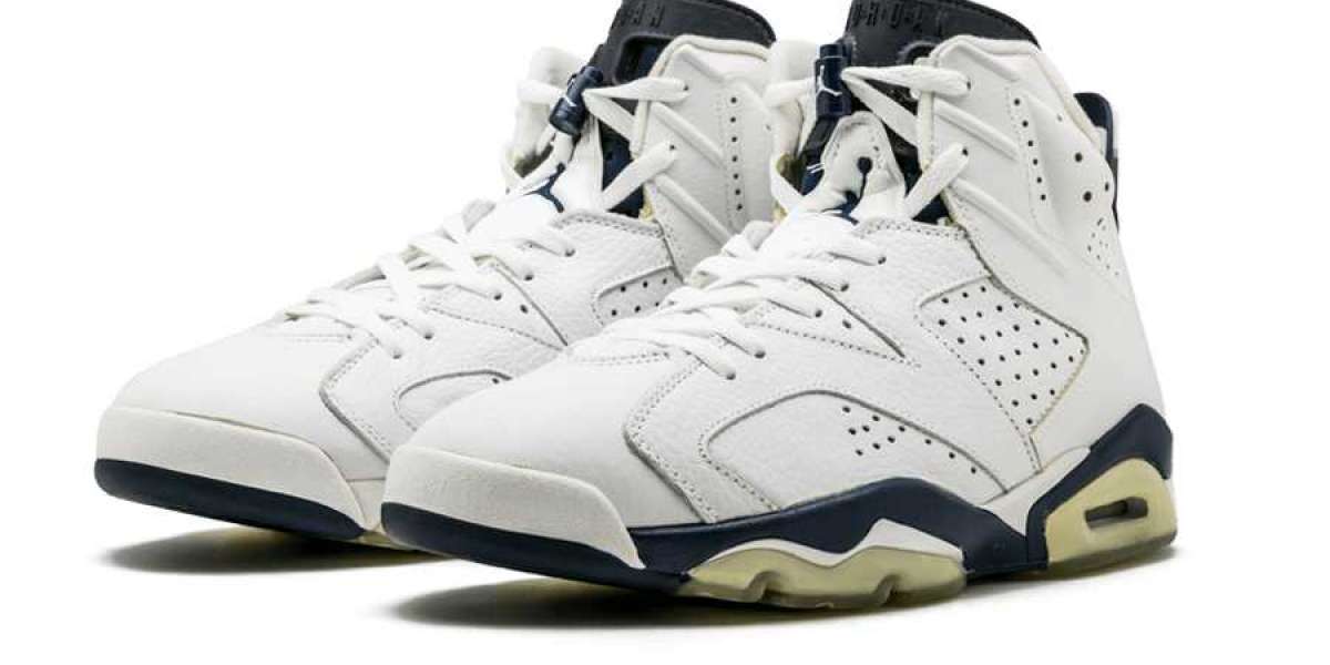 The Air Jordan 6 “Midnight Navy” CT8529-141 Basketball Sneakers For Sale