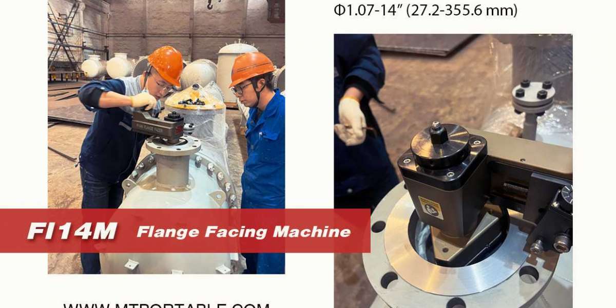 Manual Flange Facing Machine Improves Maintenance Efficiency