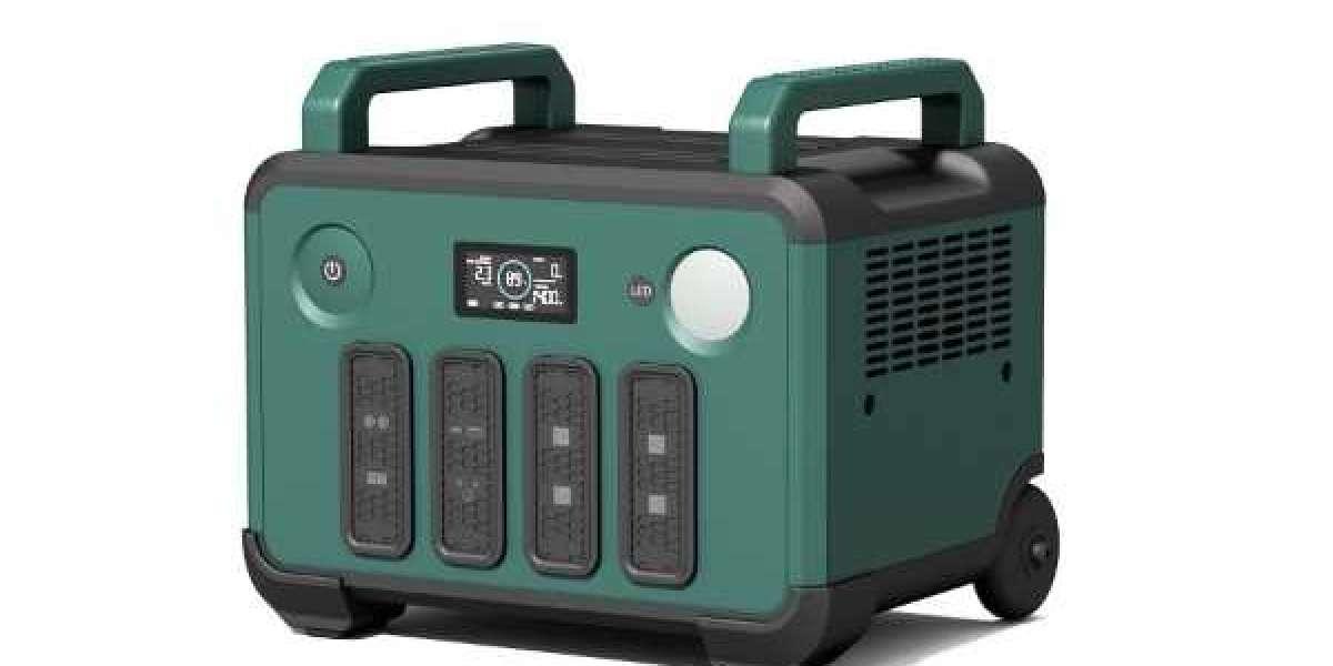 What are the applications of 2400W portable power station?