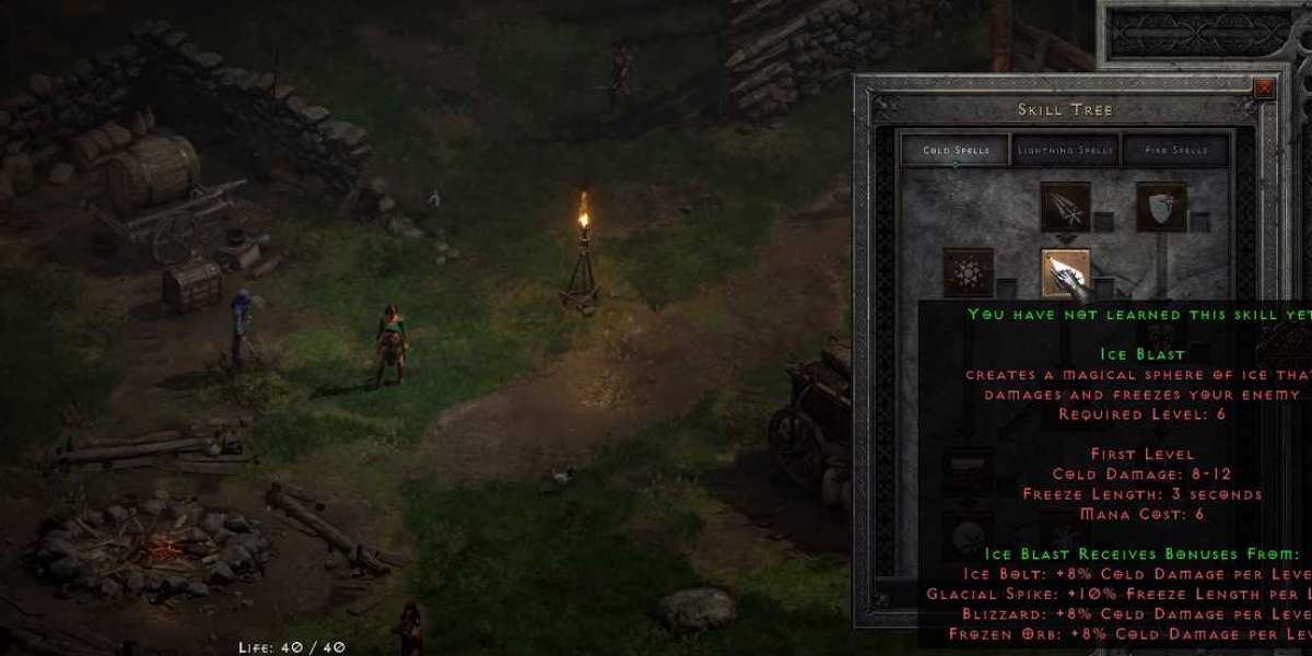 Diablo 2 Resurrected does character creation