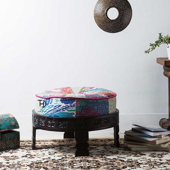 Buy Rajsee Footstool Online in India | The Home Dekor