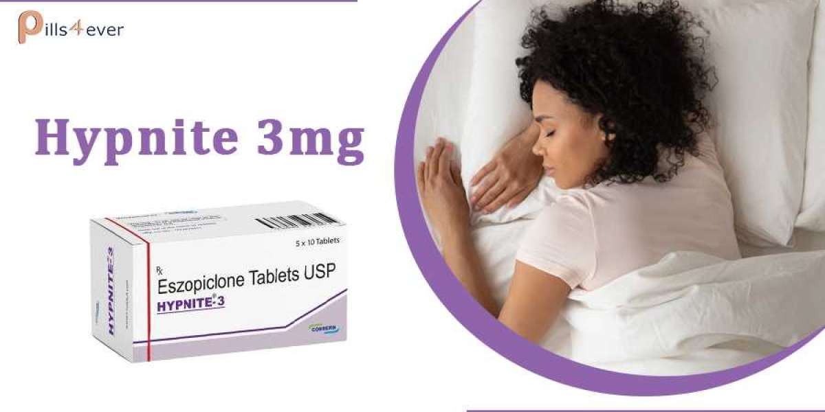 Hypnite 3 Mg (Eszopiclone) is used to treat Insomnia - Pills4ever